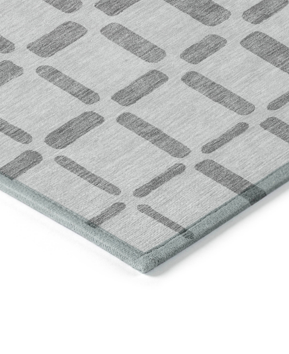 Addison Chantille Machine Washable Acn871 2'6"x3'10" Area Rug In Gray