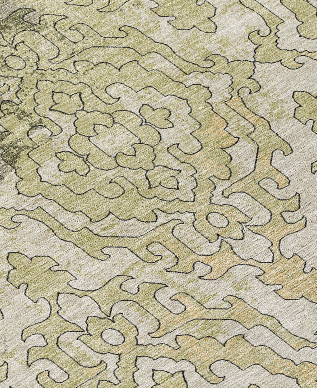 Addison Chantille Machine Washable Acn864 2'6"x3'10" Area Rug In Green