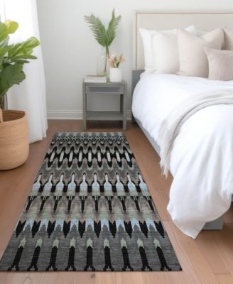 Chantille Machine Washable ACN860 2'3"x7'6" Runner Area Rug