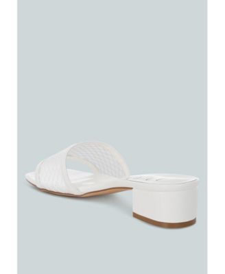 Faria Slip-On Low Block Heels