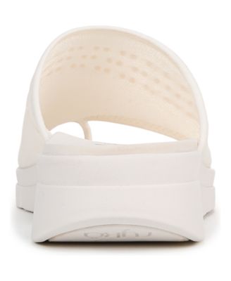 Women's Elegance Washable Toe Loop Slide Sandals