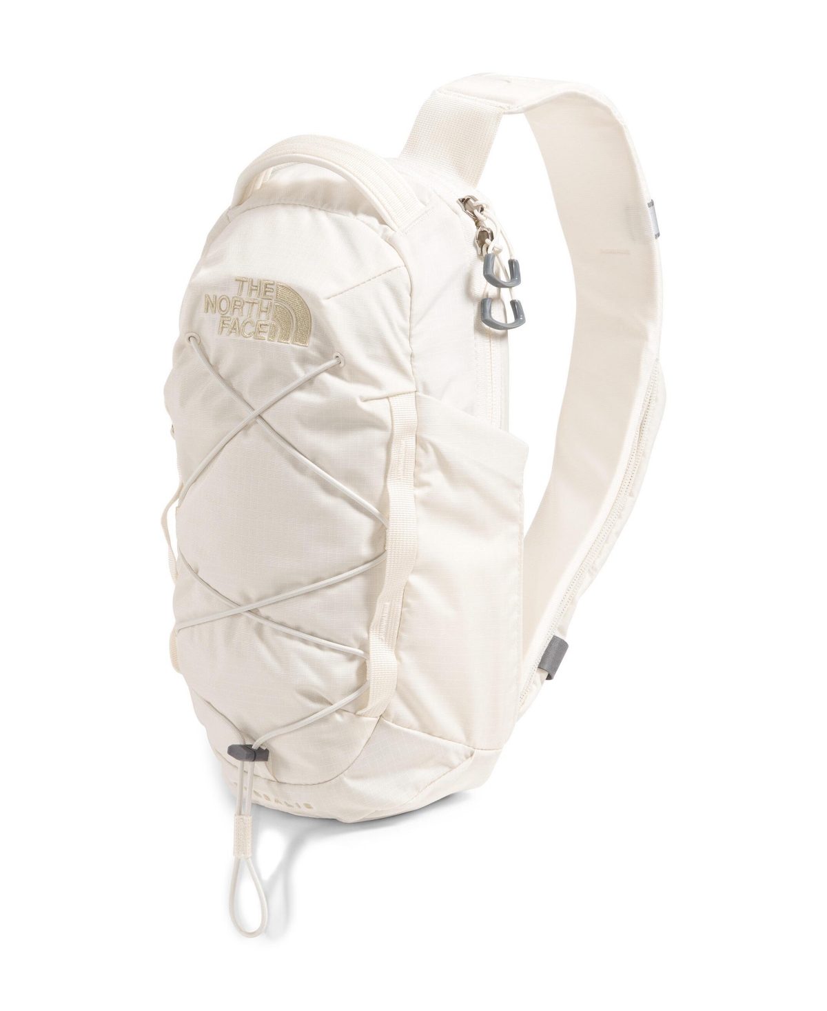 The North Face Men's Borealis Sling Backpacks Messengers In White Dune,gravel