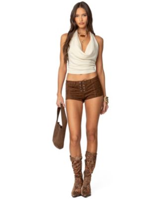 Women's Kia Cowl Neck Knit Top