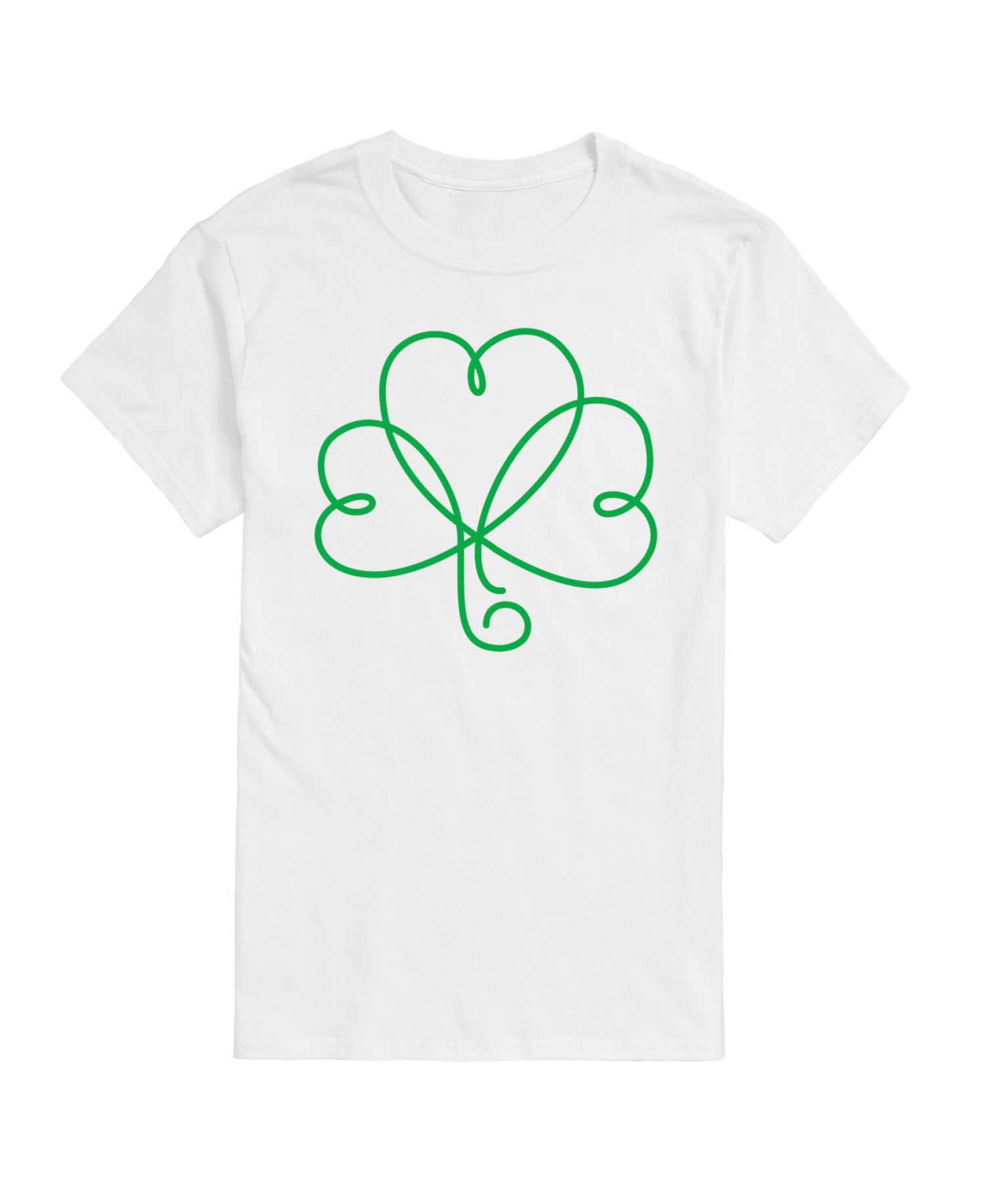 Men's St Patrick's Day Clover Short Sleeve T-Shirt
