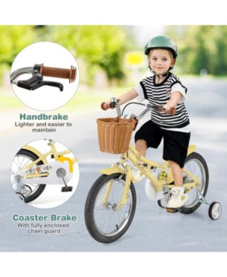 Slickblue 4–7 Year Old Kids Bicycle with Bell, Reflectors, and Adjustable Height Features