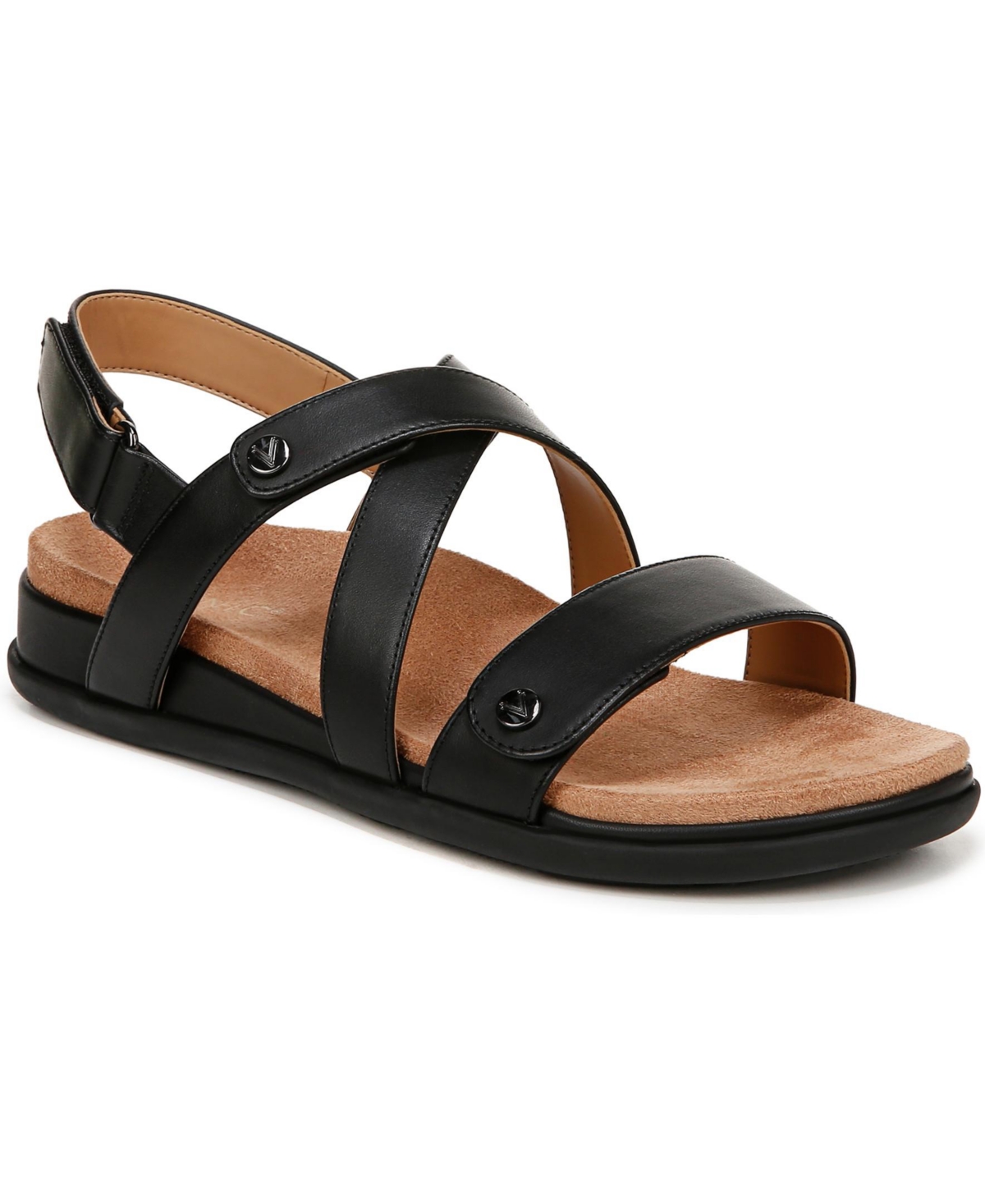 Womens Cypress Strappy Sandals - Parchment beige leather