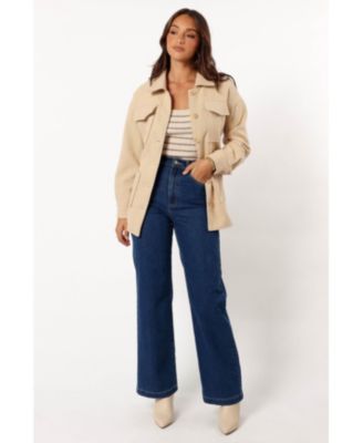 Women's Arlow Tie Front Shacket