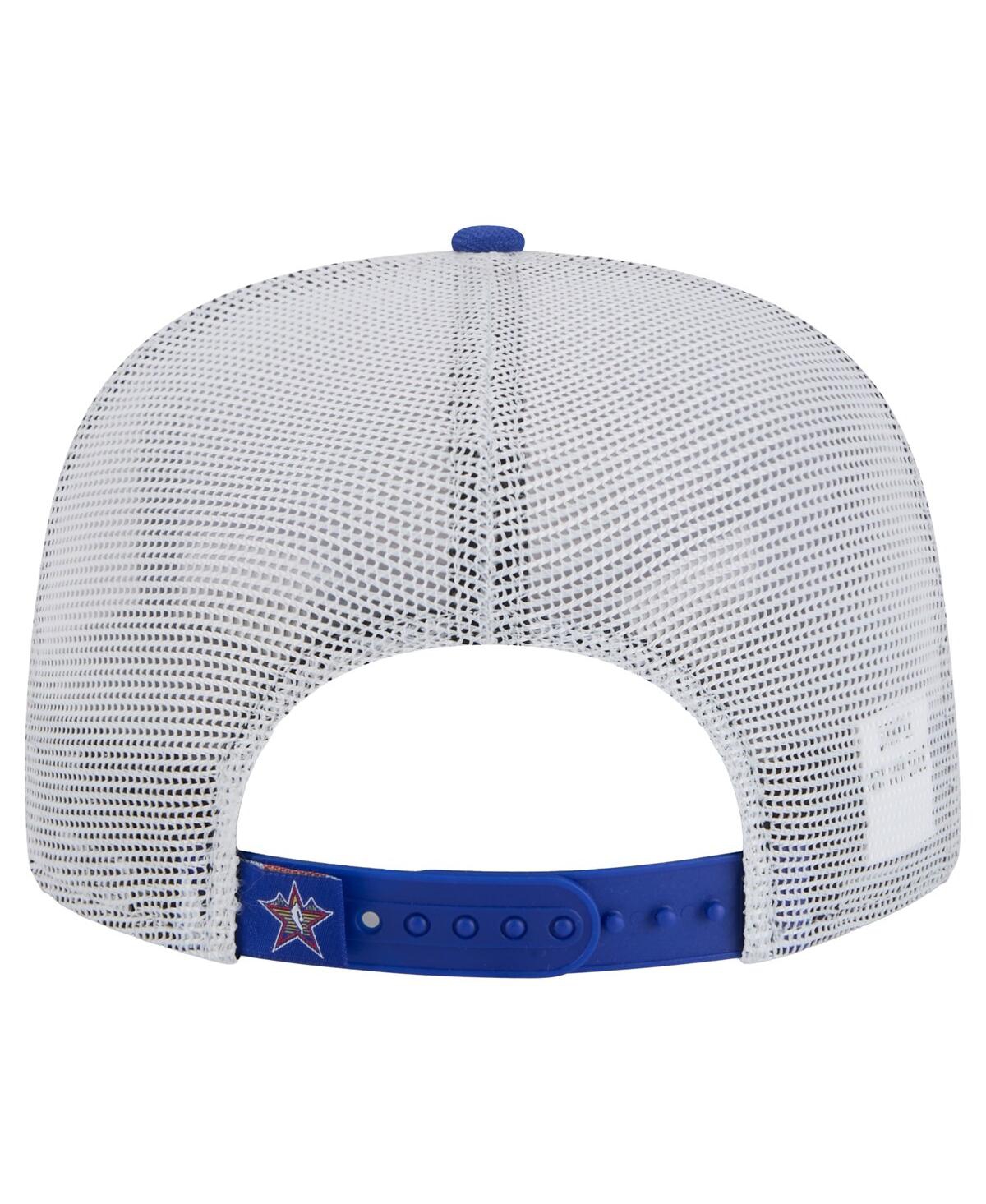 New Era Men's White/royal 2025 Nba All-star Game Scenic Golden Gate A-frame 9fifty Snapback Hat In White,royal