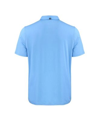 Men's Powder Blue Ole Miss Rebels Coastline Epic Comfort Eco Polo Shirt