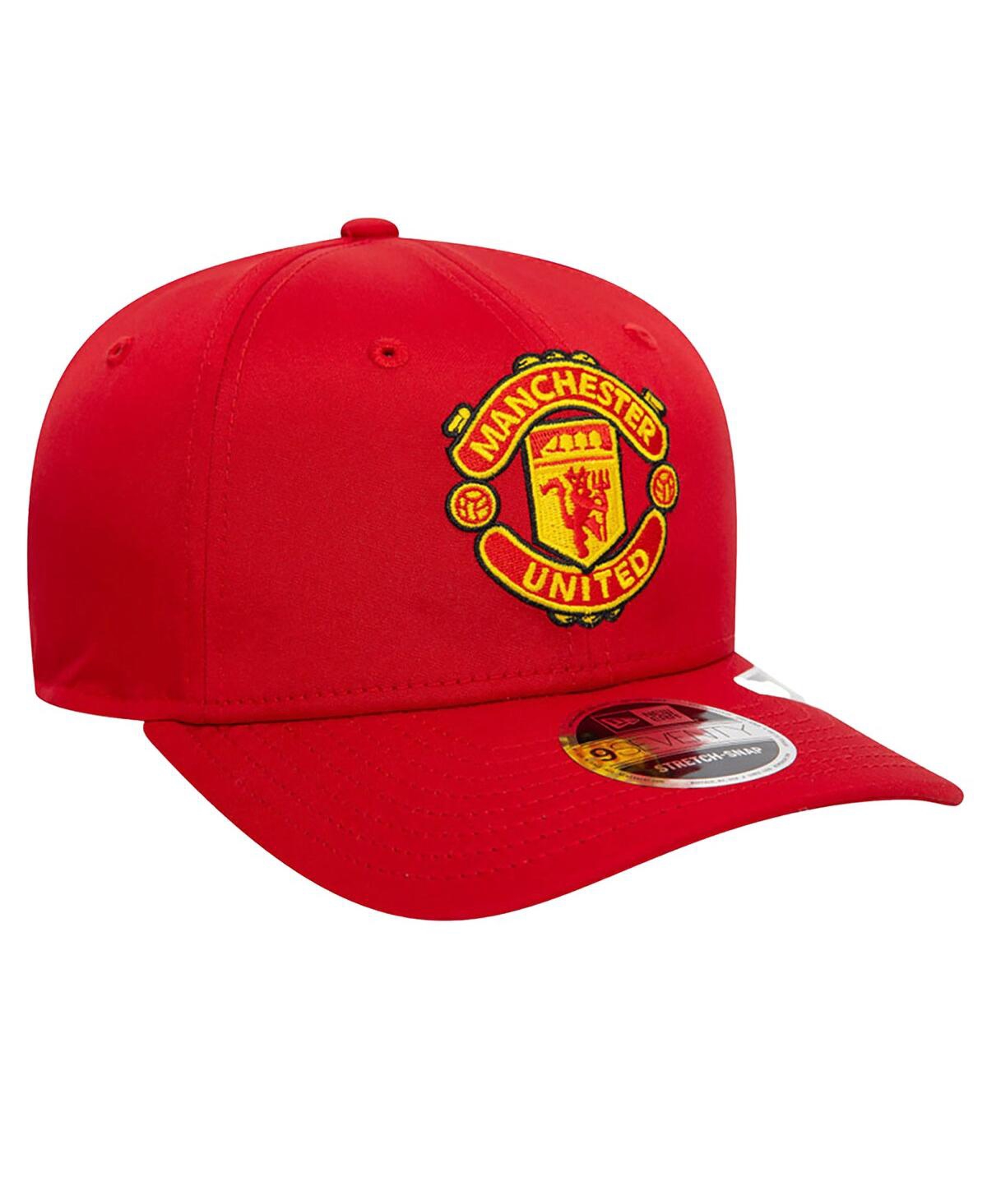 NEW ERA MEN'S RED MANCHESTER UNITED CORE FLEX HAT 