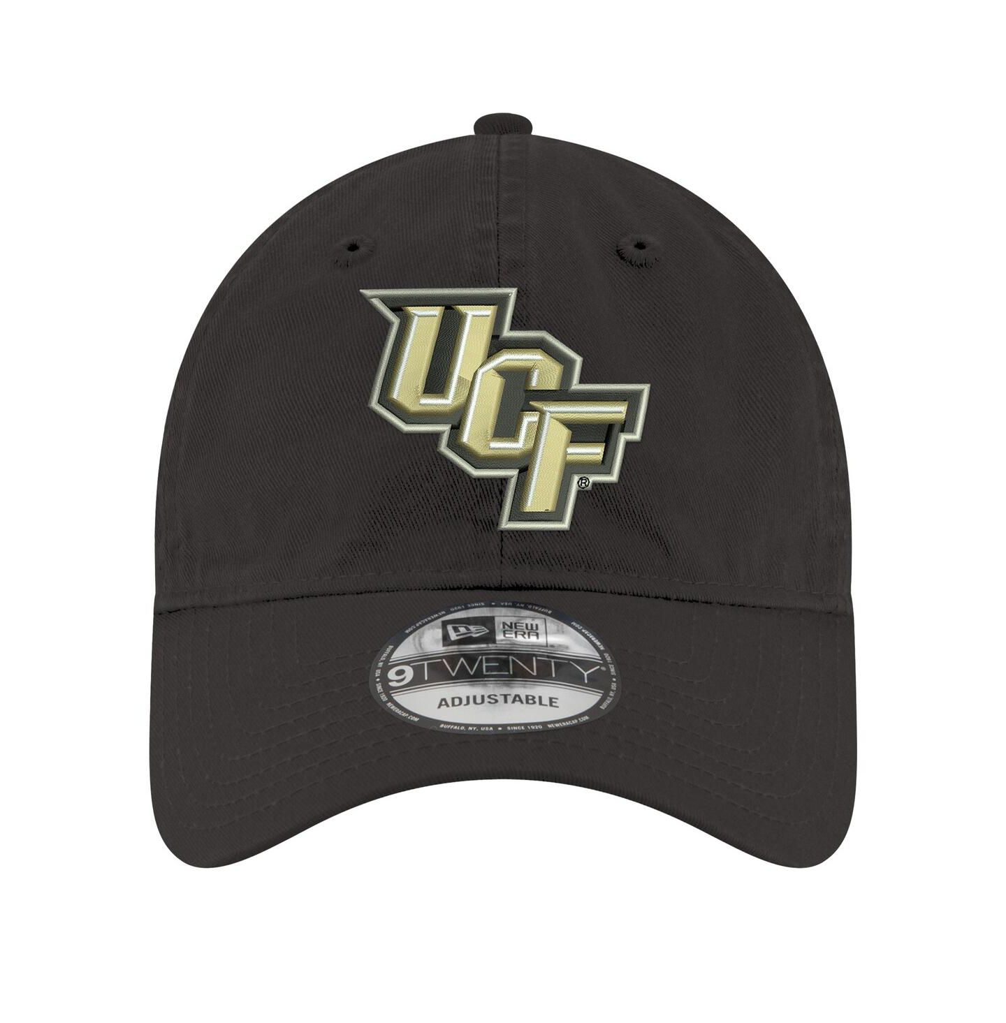 Мужская кепка New Era Black UCF Knights Core Classic 9TWENTY Adjustable Hat — фото 4