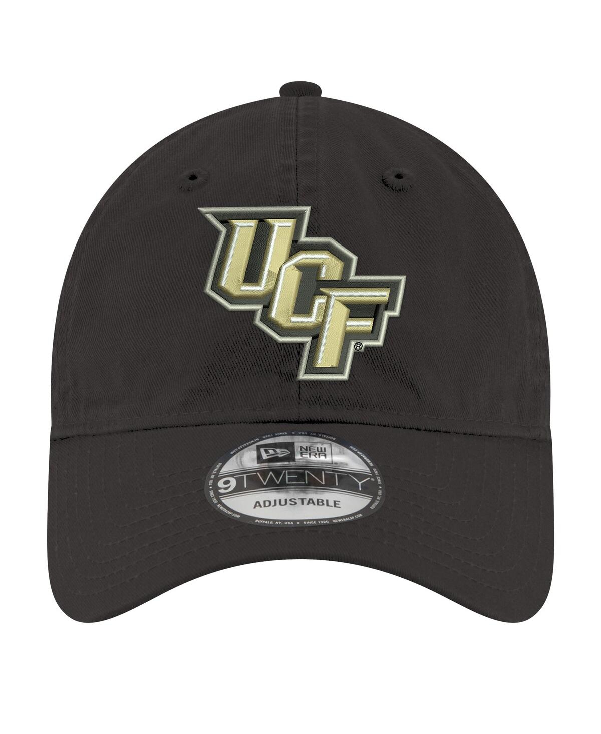 New Era Men's Black Ucf Knights Core Classic 9twenty Adjustable Hat In Black,gold
