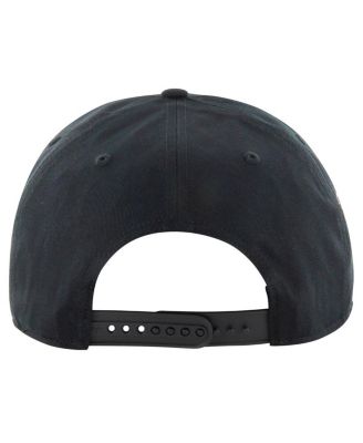 Men's Black New York Jets Overhand Speckle Hitch Adjustable Hat