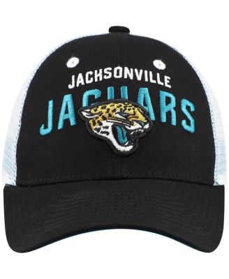 Preschool Black Jacksonville Jaguars Core Lockup Trucker Adjustable hat