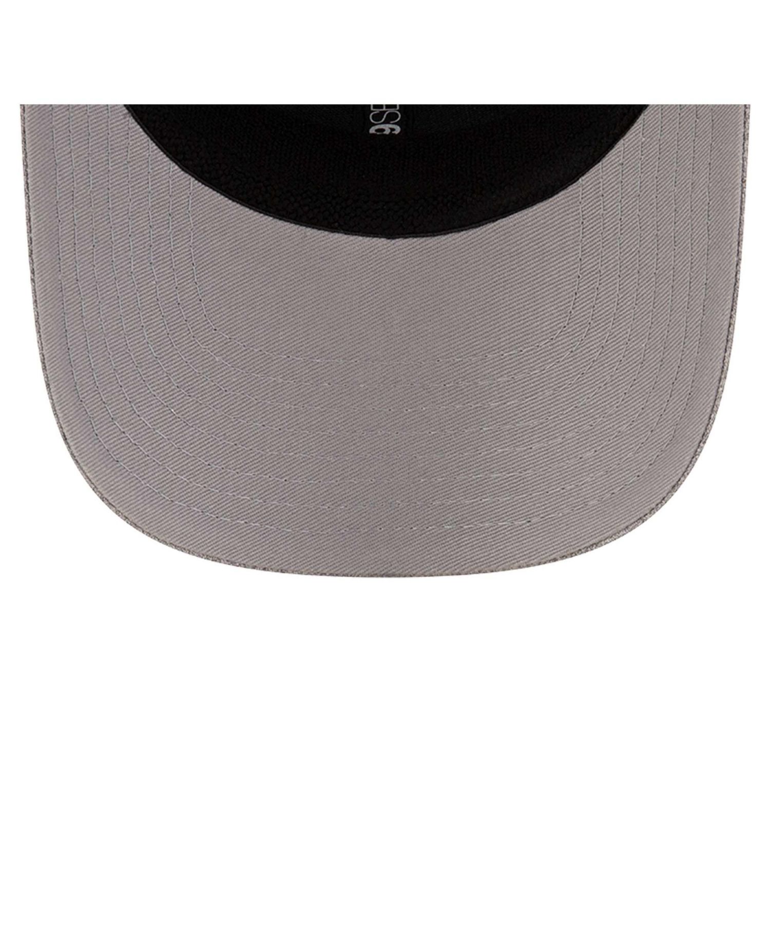 Men's Heather Gray Nashville SC 9SEVENTY COOLERA Stretch-Snap Adjustable Hat