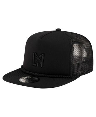 New Era - Men's Black LAFC Tone Golfer Snapback Hat
