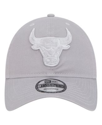 Men's Gray Chicago Bulls Tonal 9TWENTY Adjustable Hat
