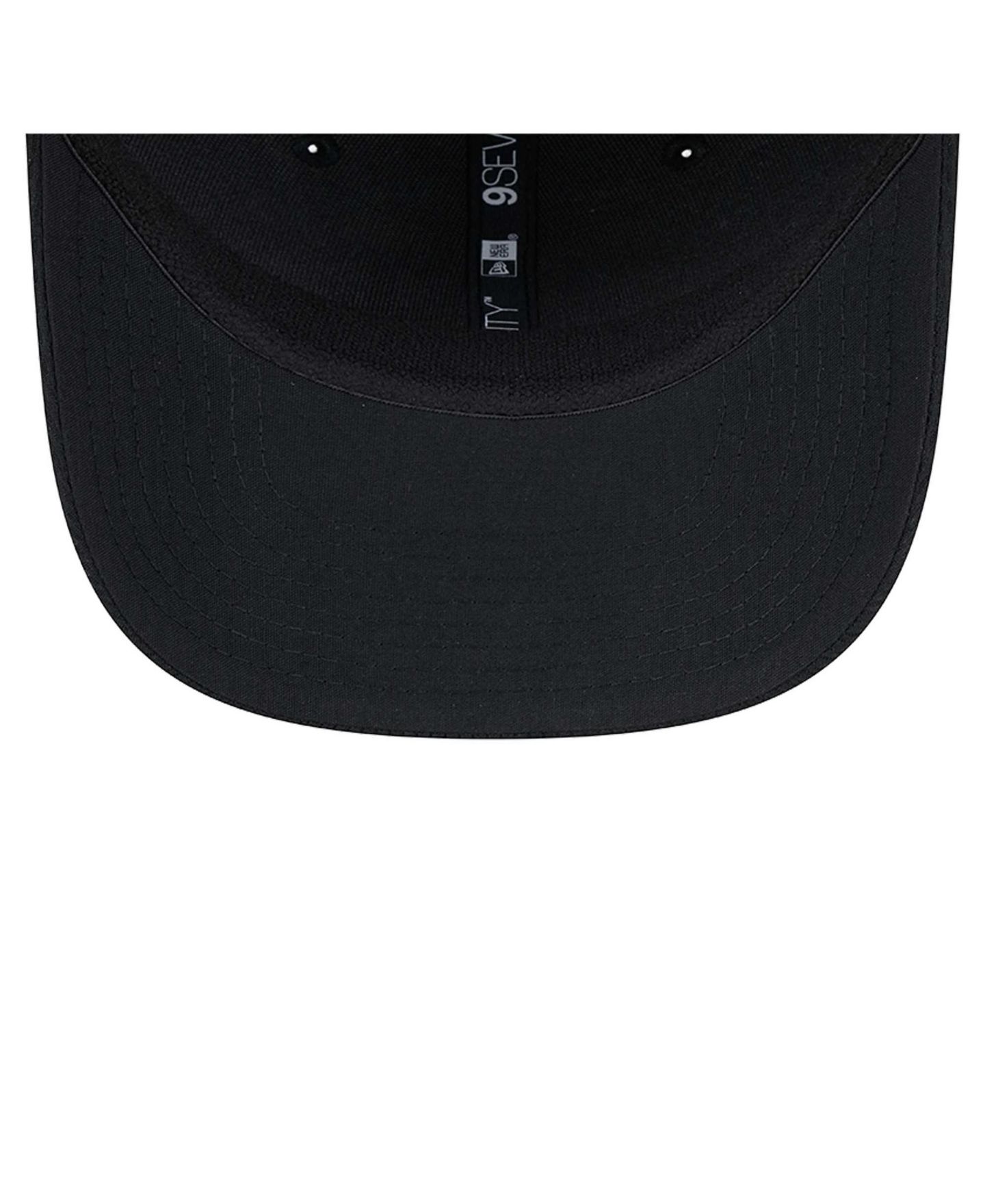 Мужской головной убор New Era Black Iowa Hawkeyes Coolera 9SEVENTY Rope Stretch-Snap Hat — фото 2