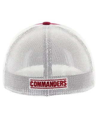 Men's Burgundy/White Washington Commanders Thrash Trophy Flex Hat