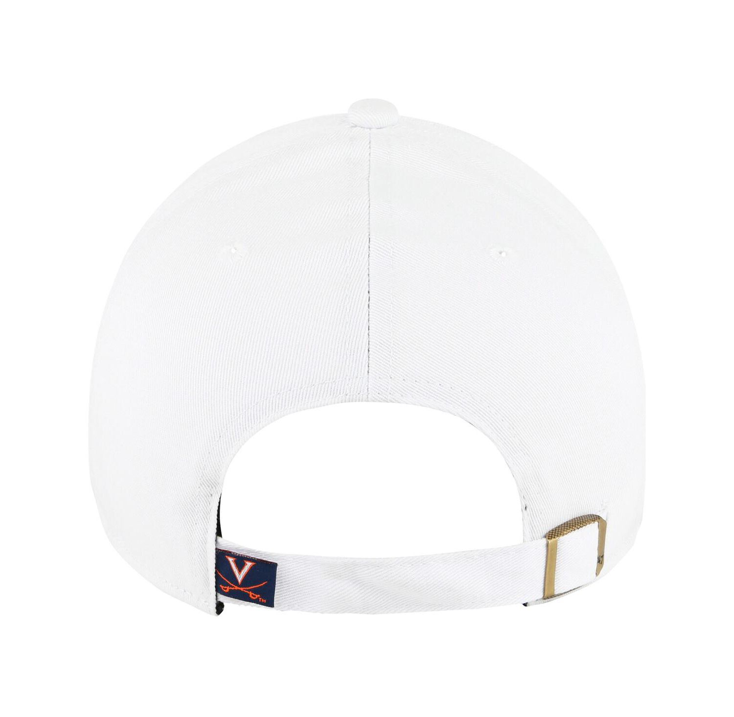 Women's White Virginia Cavaliers Pensacola Clean Up Adjustable Hat