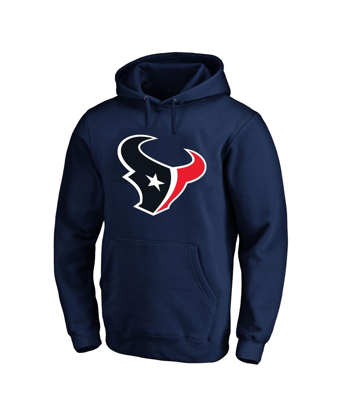 Fanatics Men's C.j. Stroud Navy Houston Texans Big Tall Name Number Fleece Pullover Hoodie In Navy