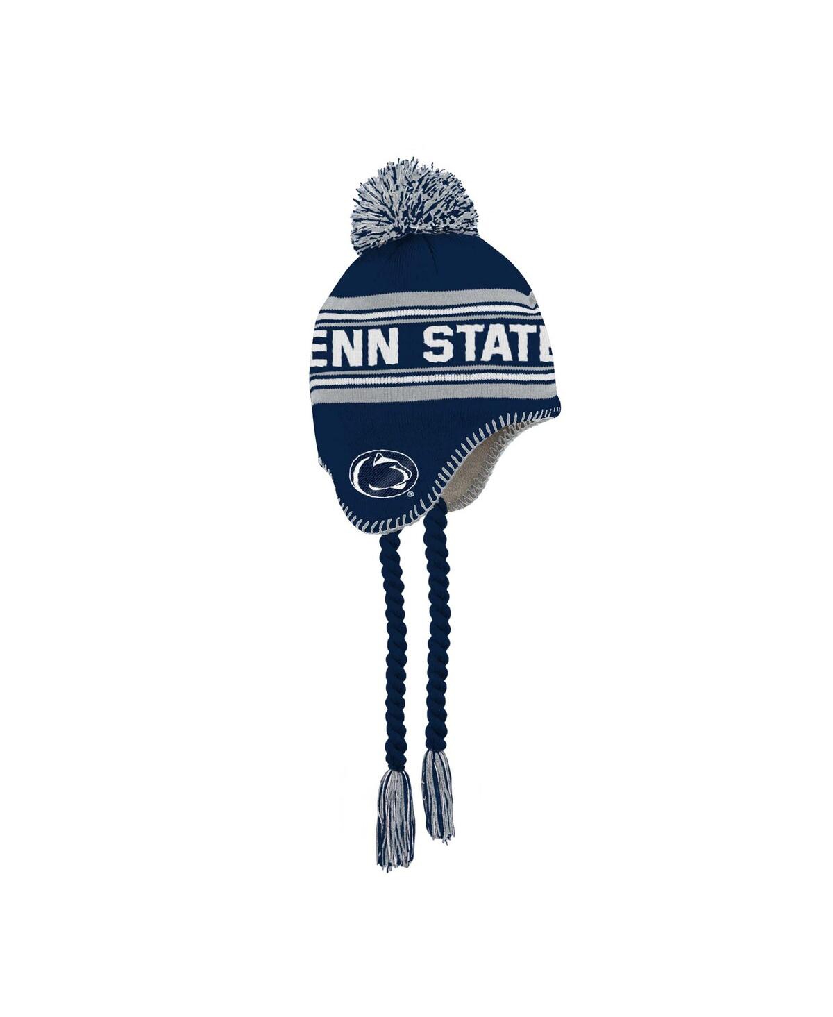 Fanatics Toddler Navy Penn State Nittany Lions Tassel With Pom Knit Hat In Navy