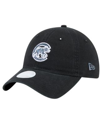 New Era - Women's Black Chicago Cubs Glitz 9TWENTY Adjustable Hat