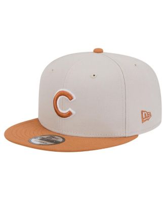 New Era - Men's Khaki/Brown Chicago Cubs Color Pack Two-Tone 9FIFTY Snapback Hat