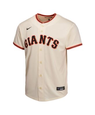 Big Boys and Girls Cream San Francisco Giants Home Game Jersey