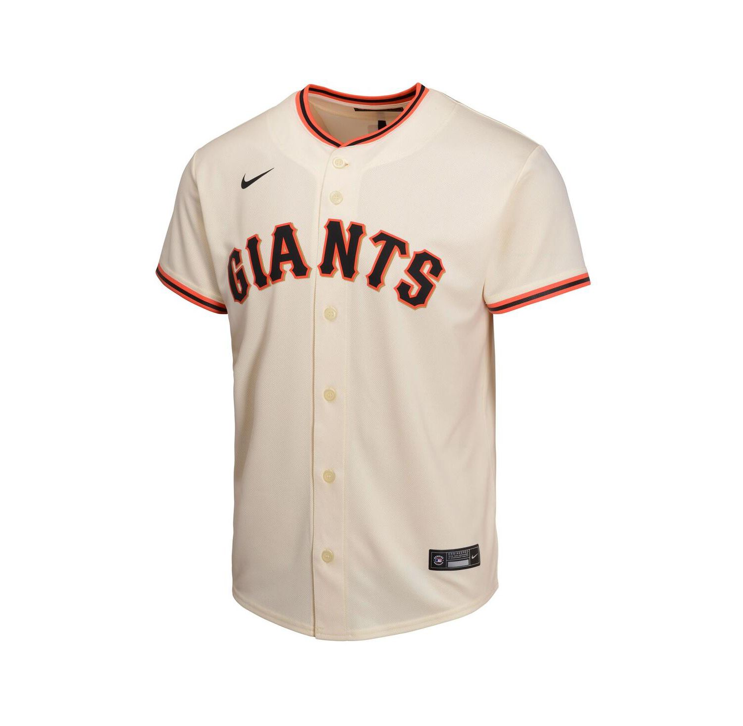 Big Boys and Girls Cream San Francisco Giants Home Game Jersey