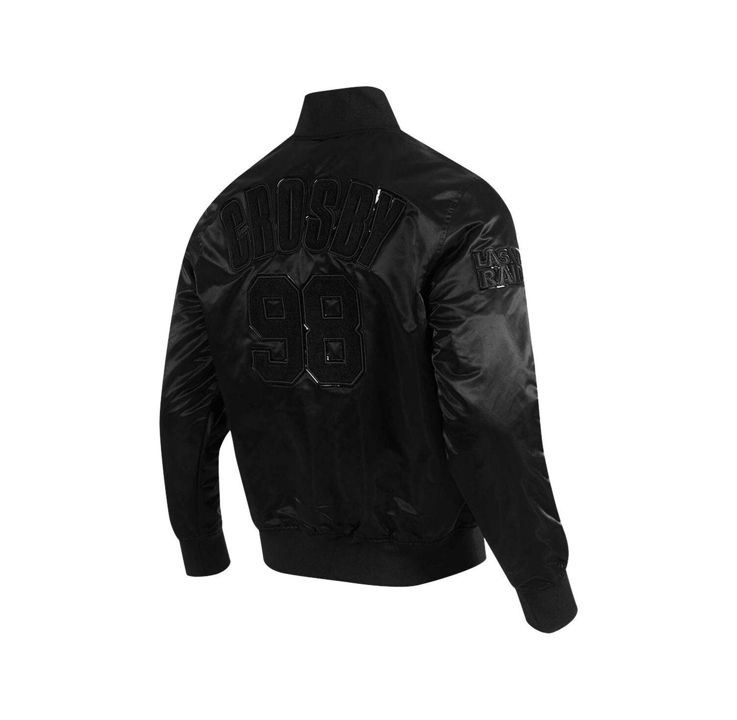 Men's Maxx Crosby Black Las Vegas Raiders Player Full-Snap Jacket