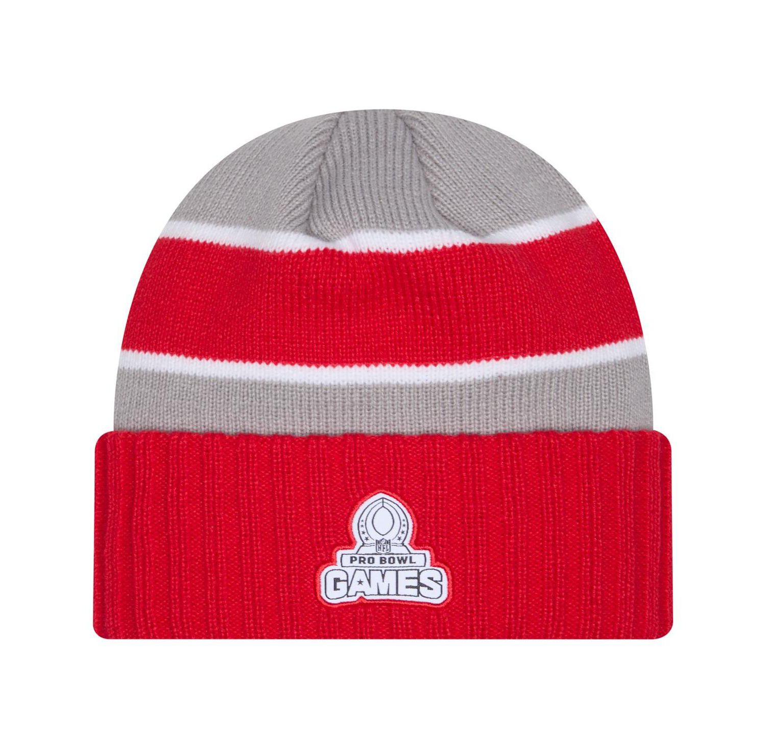 Men's Red AFC 2025 NFL Pro Bowl Cuffed Knit Hat