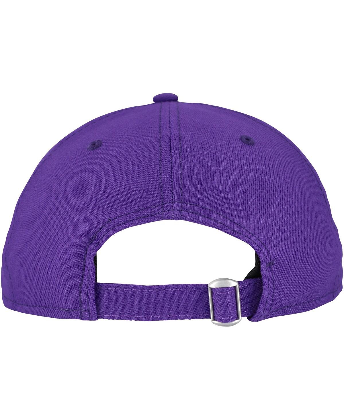 New Era Women's Purple Minnesota Vikings Standard 9twenty Adjustable Hat In Purple