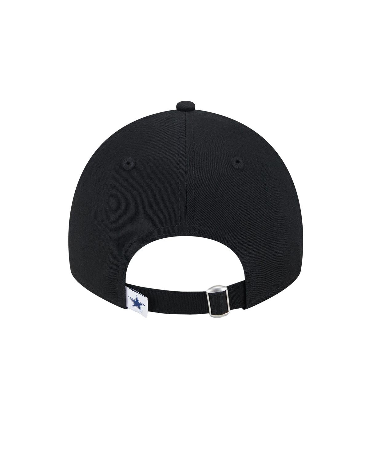 NEW ERA WOMEN'S BLACK DALLAS COWBOYS MAIN 9TWENTY ADJUSTABLE HAT