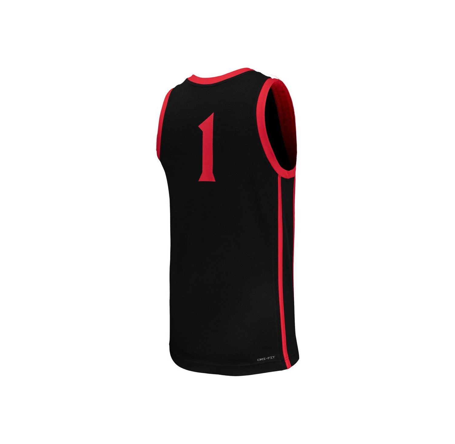 Men's 1 Black San Diego State Aztecs Replica Basketball Jersey