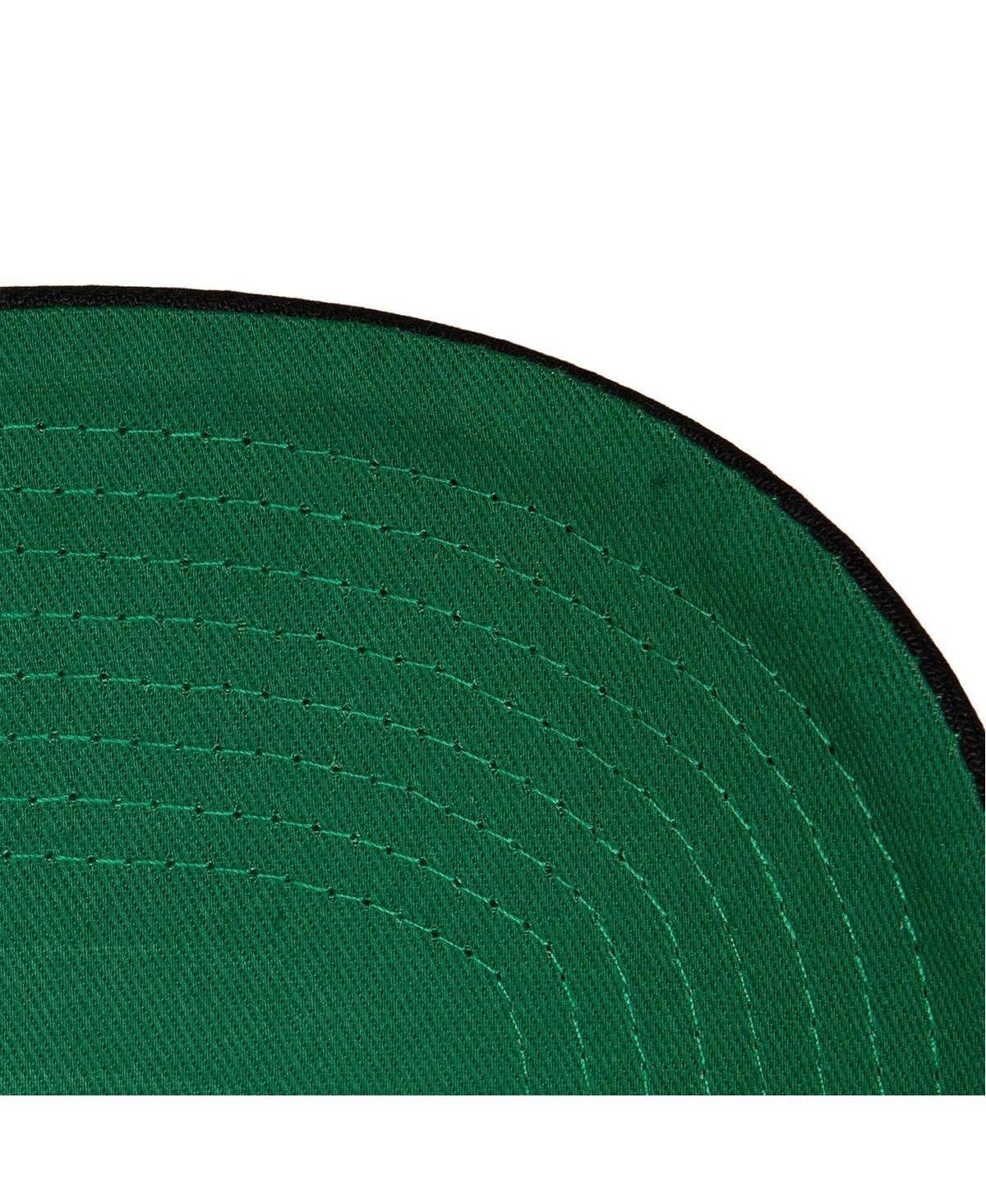 Mitchell & Ness Men's Black Carolina Hurricanes Core Team Ground Pro Adjustable Hat In Black