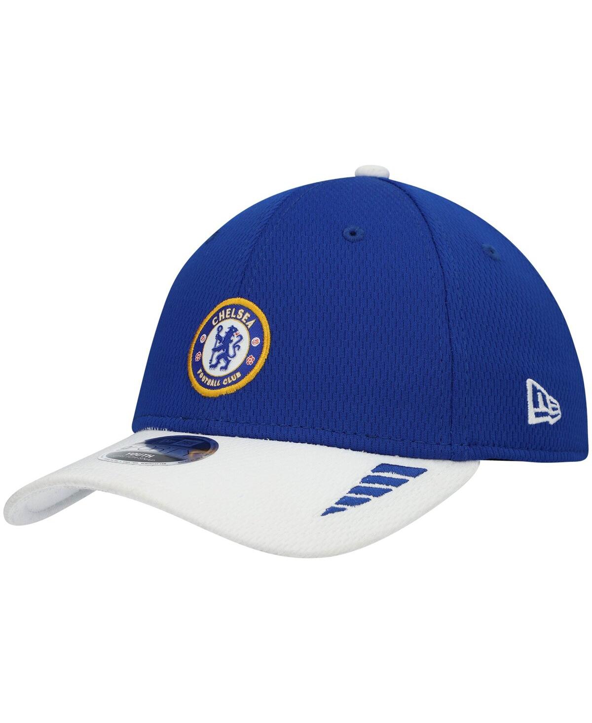 New Era Big Boys and Girls Blue Chelsea Rush 9FORTY Snapback Hat - Blue