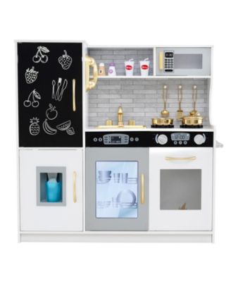 Toddler Pretend Play Kitchen Set for Boys and Girls Fun Cooking Toy for Ages 3-6 Years Old