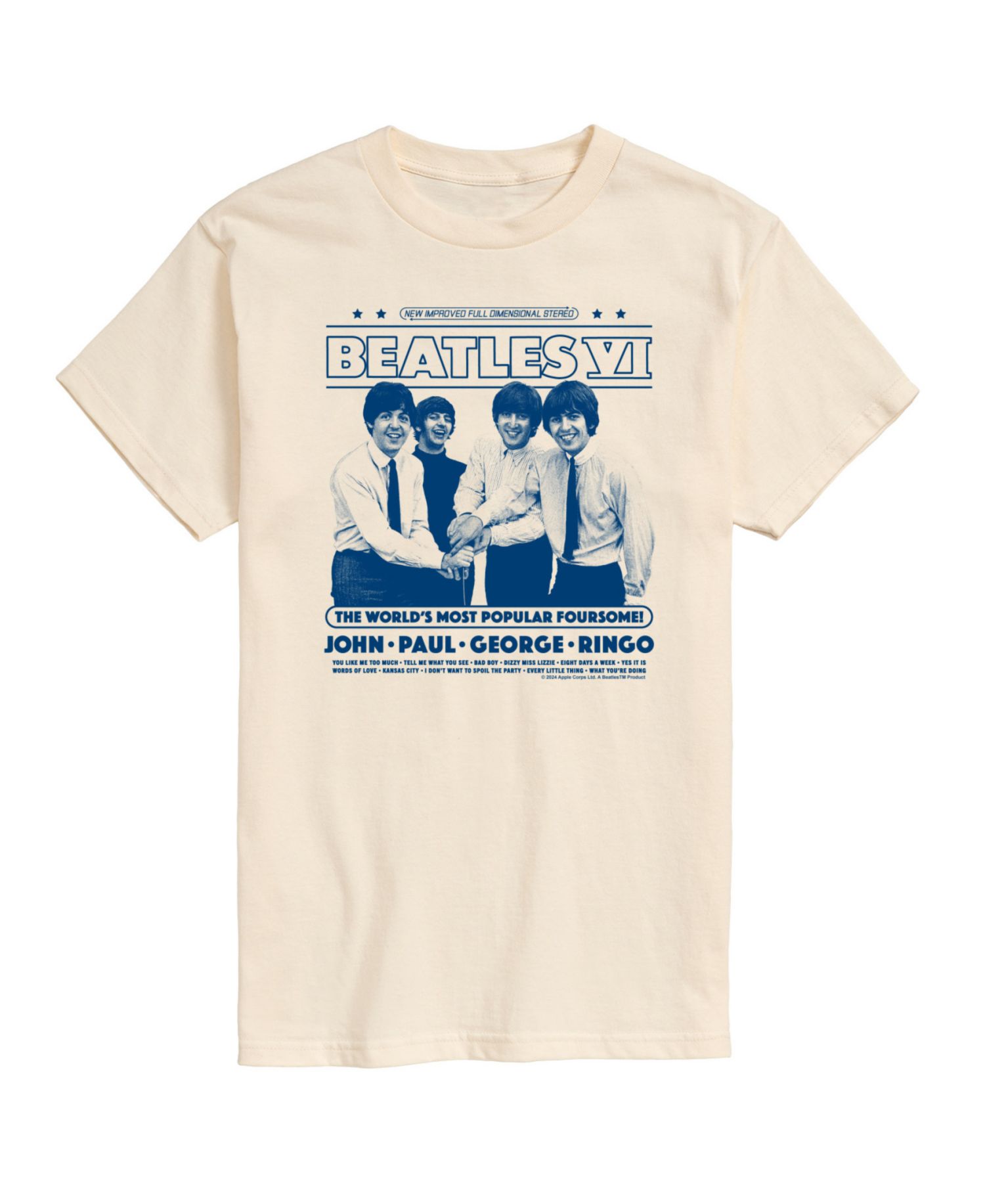 Men's The Beatles Short Sleeve T-Shirt