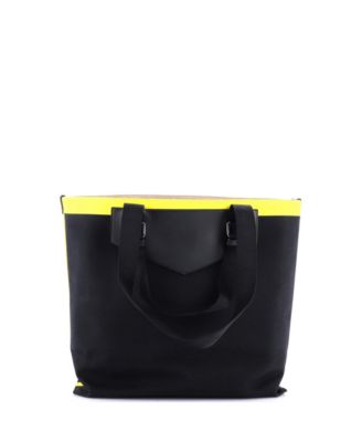 Large Antigona Logo Shopping Tote Printed Canvas