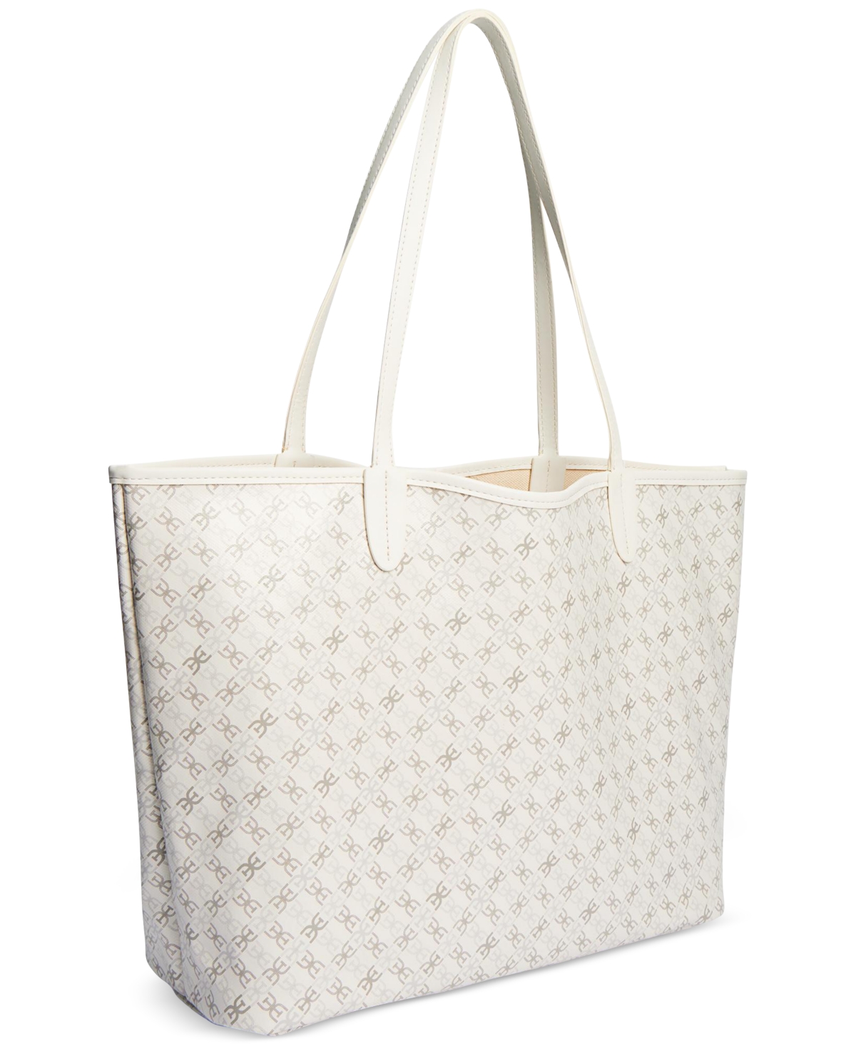 SAM EDELMAN HARPER LARGE MONOGRAM BLACK SHOPPER 