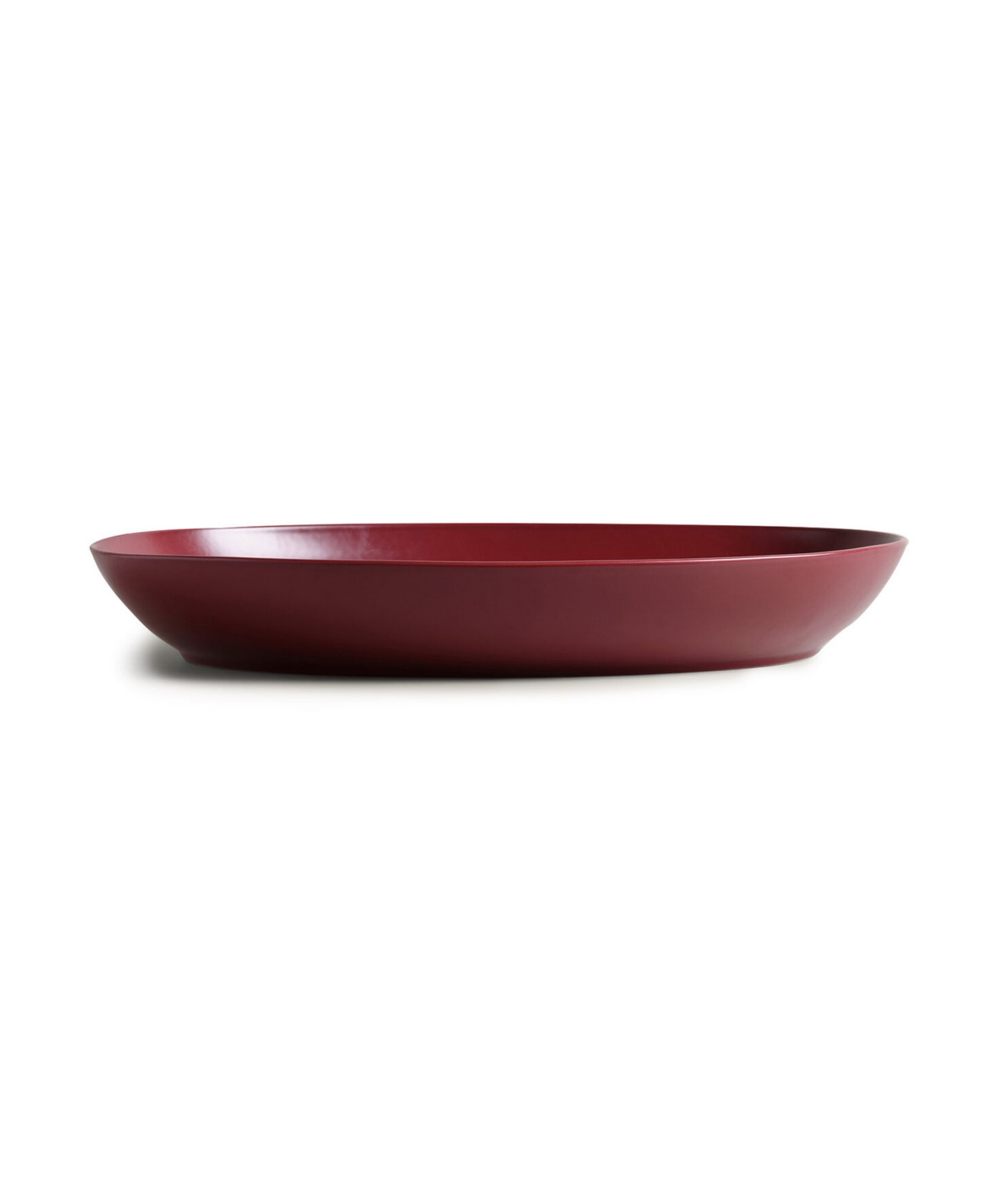 Year & Day Oval Low Serving Bowl In Plum