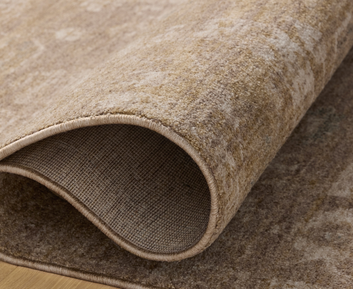 Chris Loves Julia Louisa Loi-04 2'3''x3'10'' Area Rug In Taupe,gold