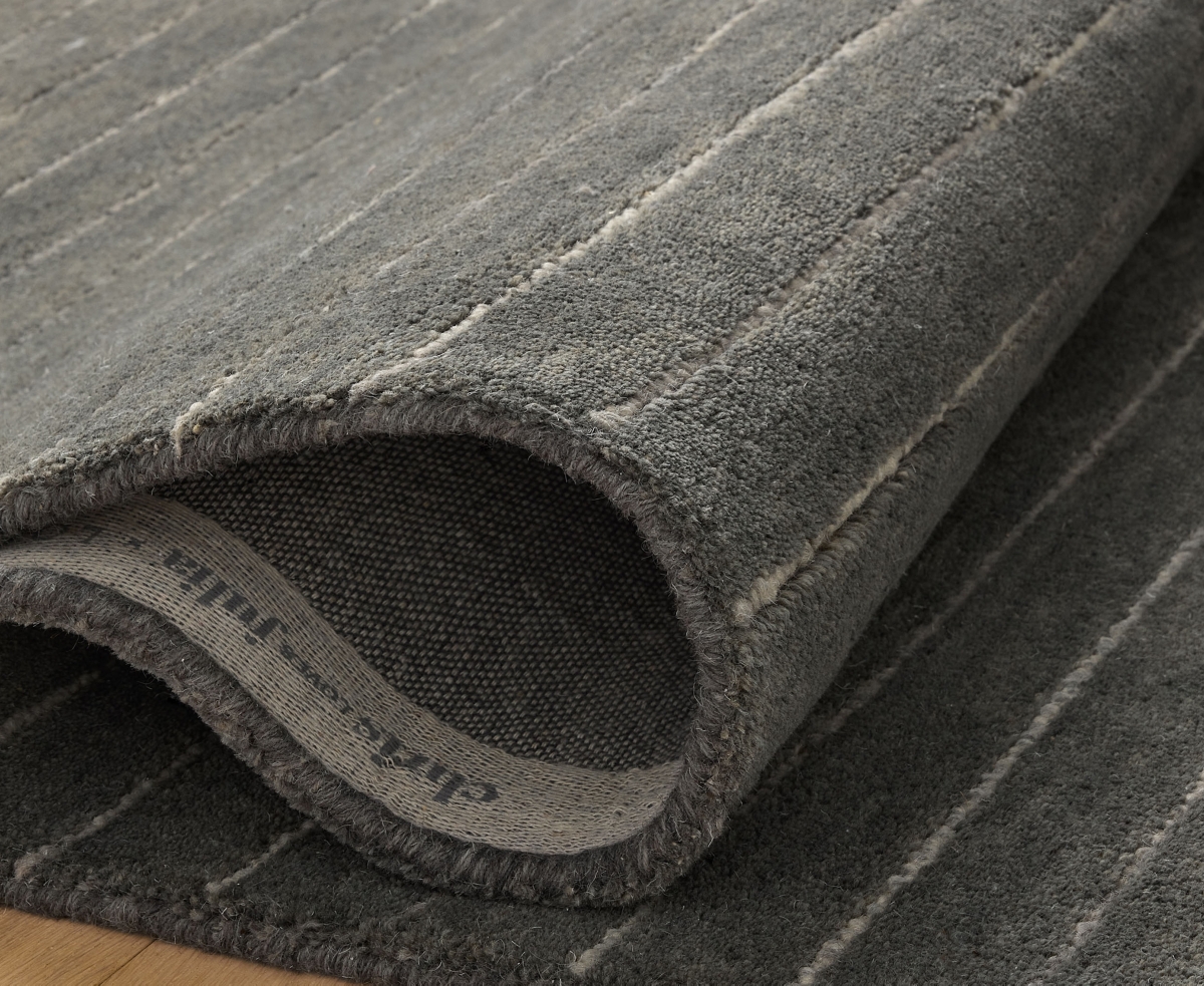Chris Loves Julia Henry Hey-01 7'9''x9'9'' Area Rug In Charcoal