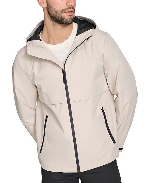 alfani Dockers Men's Hooded Rain Jacket Men's Fashion & Accessories