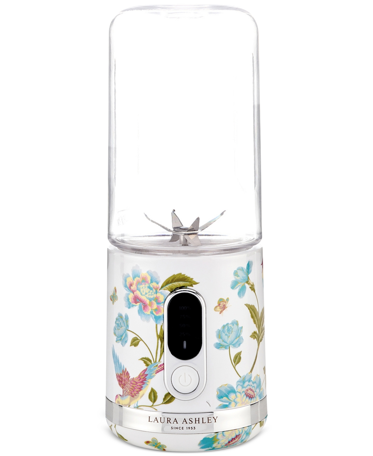 Laura Ashley Cordless Portable Single-serve Smoothie Maker In Elveden White