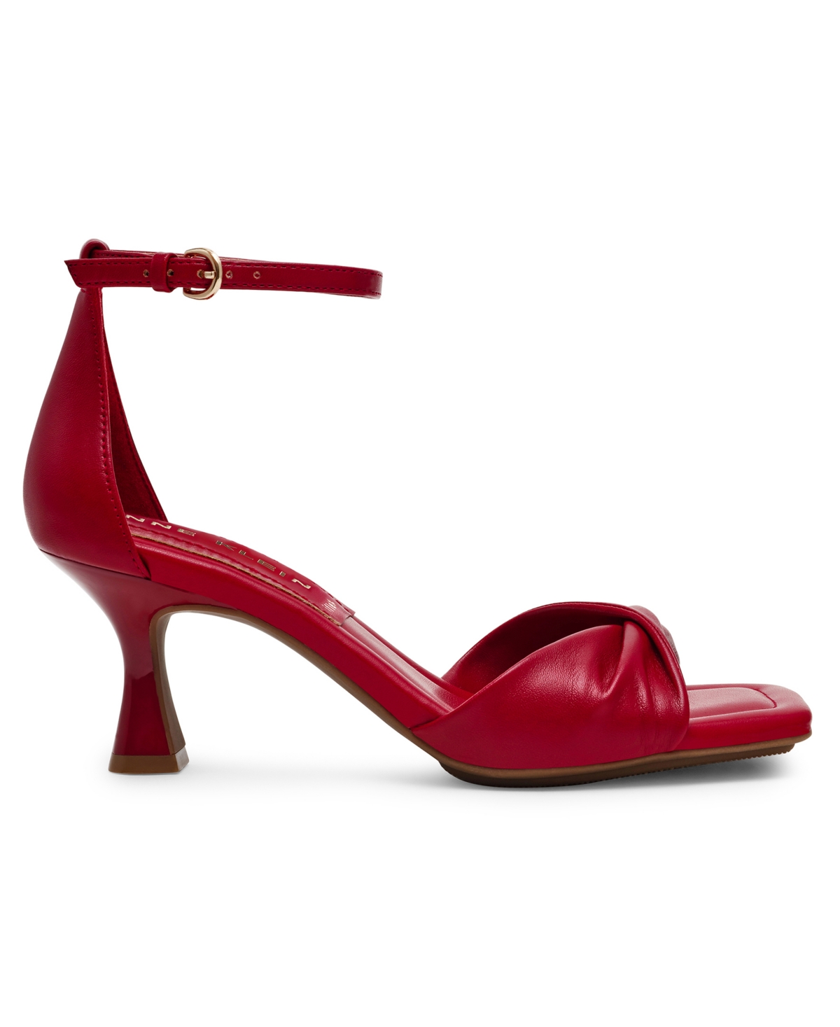 Anne Klein Women's Jessie Ankle Strap Two Piece Dress Sandals