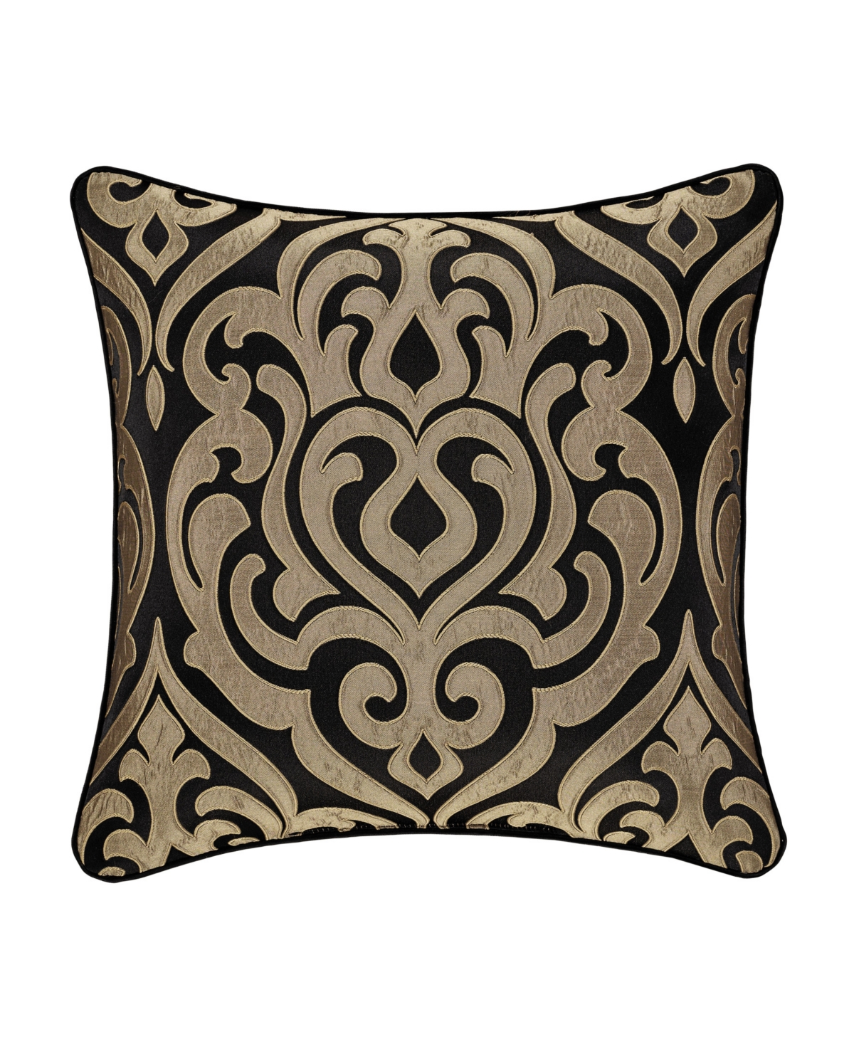 J Queen New York Bolero Decorative Pillow, 20" X 20" In Black