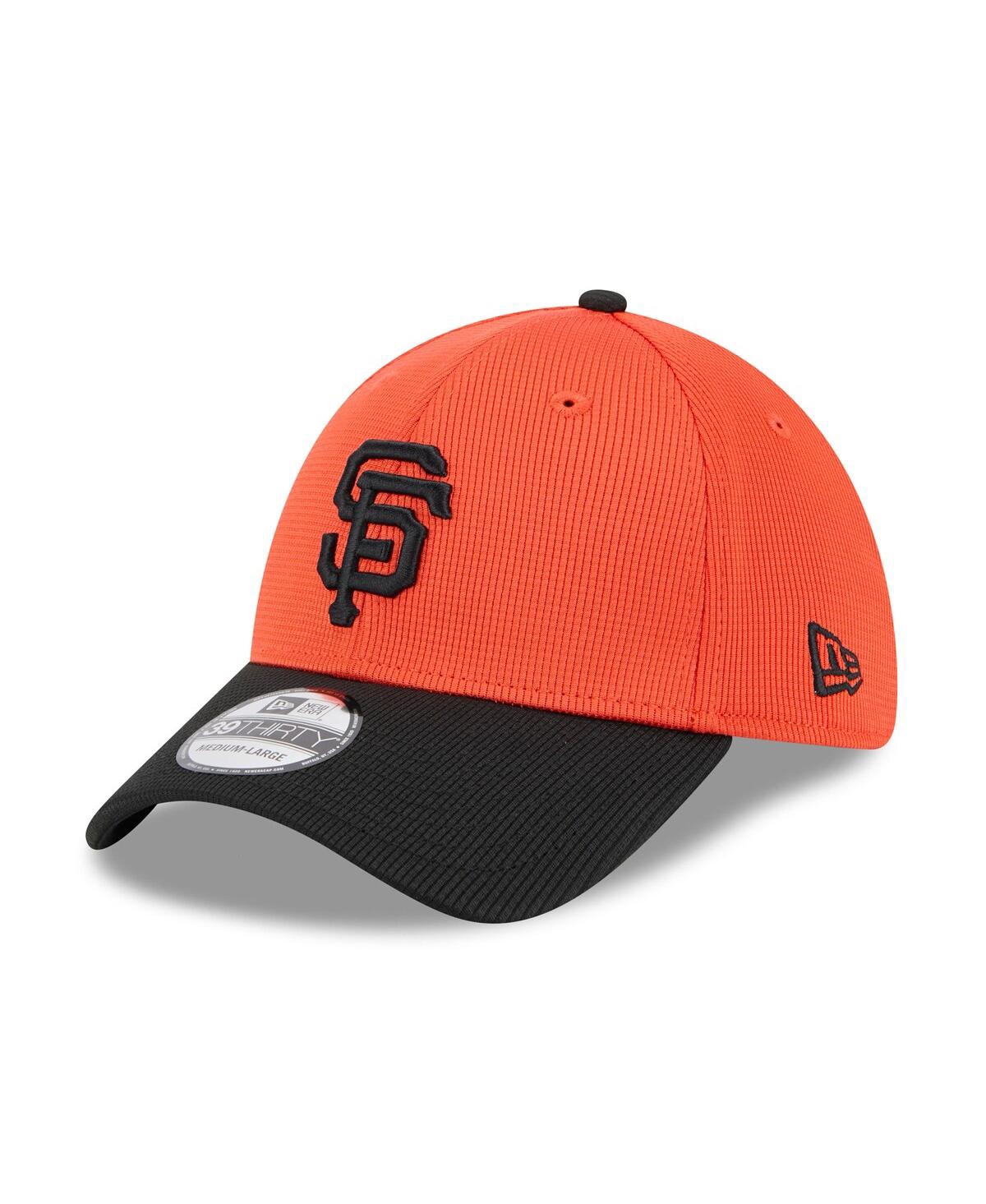 NEW ERA MEN'S ORANGE SAN FRANCISCO GIANTS 2025 SPRING TRAINING 39THIRTY FLEX HAT 