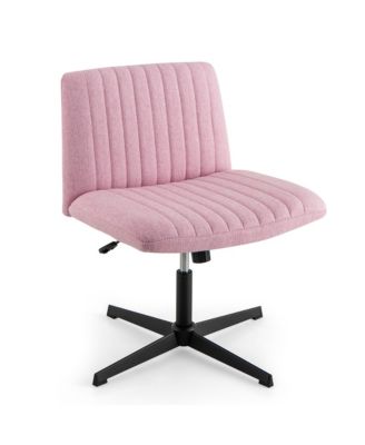 1 Pc Mesh Ergonomic Criss Cross Leg Mid-Back Computer Desk Chair